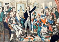 Rouget de Lisle singing the Marseillaise for the first time in a historical French painting