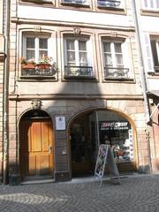Historic house in Strasbourg where La Marseillaise was composed by Claude Joseph Rouget de Lisle in 1792