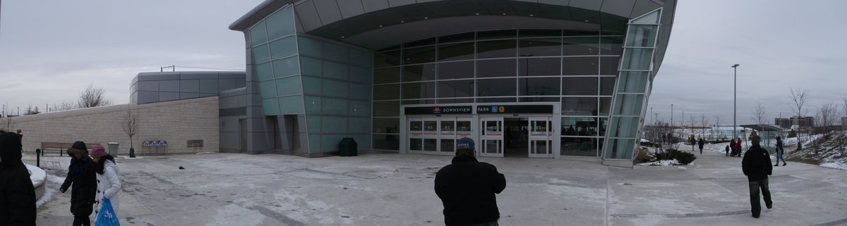 Opening day celebration at TTC's Downsview Park Station with free subway rides on December 17, 2017
