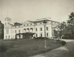 Verkiai palace in Vilnius Lithuania in 1904