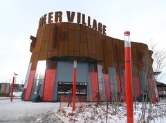 Crowd celebrating the opening day at TTC's Pioneer Village Station with free subway ride on 2017-12-17