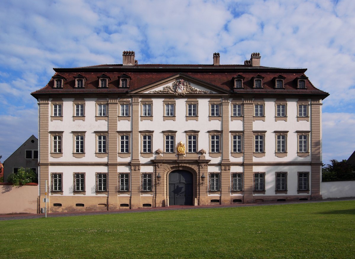 Bavarian cultural heritage monument building in Bamberg