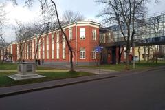 Historical old buildings of Botkin Hospital after renovation in 2024