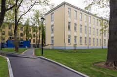 Old buildings of Botkin Hospital in Moscow