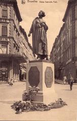 Statue of Gabrielle Petit at Villa Maria Archive in Angra do Heroísmo, Azores