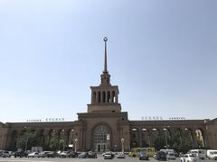 Erevan central train station during summer 2017
