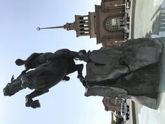 David of Sasun monument in Yerevan Armenia