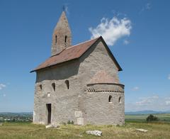 Old church building in Drazovce, Slovakia, protected monument 403-1417/0