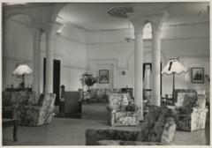 Astana Sarawak drawing room styled in 1959 with traditional furnishings and cultural decor