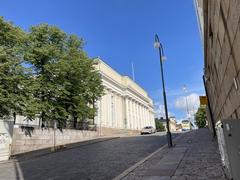 National Library of Finland viewed from Senate Square in Helsinki