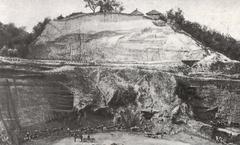 Kyrillivska archaeological site excavation in Kyiv