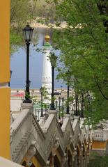 Magdeburg Law monument in Kiev, Ukraine