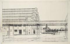 Tony Garnier's slaughterhouse and livestock market hall in Lyon
