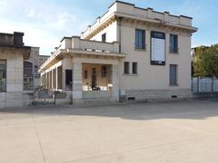 North-west building of Halle Tony Garnier in Lyon