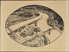 Tony Garnier urban planning project at the confluence in Lyon