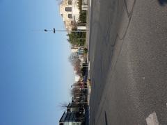 North side view at Alexander Fleming street on Avenue Tony Garnier in Lyon 7th arrondissement