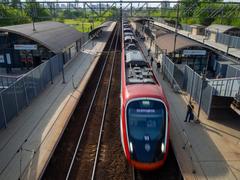 Kosino station of D3 Moscow railway line