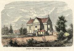 Church Of Saint Stephen In Vilnius