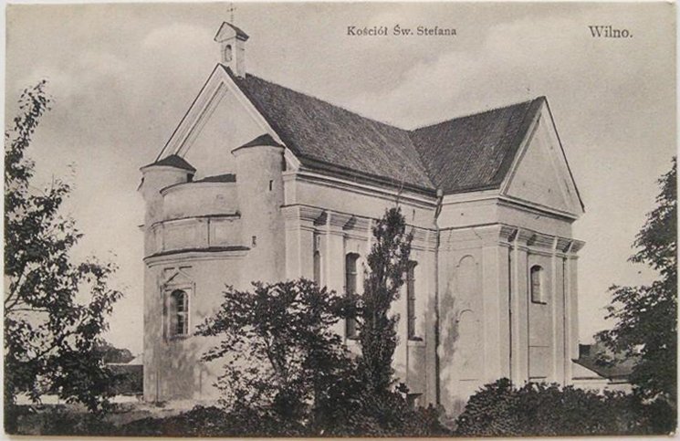 Historic Church of St. Stephen at the Marianite Monastery in Vilnia, Rudnickaje District