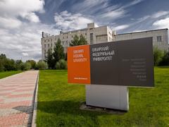 Main building of Siberian Federal University at 79 Svobodny Prospect