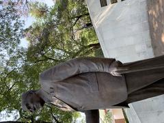 Sculptures along Avenida Paseo de la Reforma in Mexico City