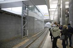 Kutuzovskaya station platform on the Moscow Central Circle (MCC)