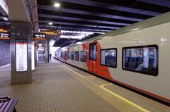 Kutuzovskaya station of Moscow Central Circle (MCC) in June 2025