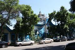 Early 20th century 'Kyzyltan' building in Almaty, Kazakhstan