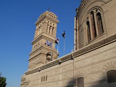 Greek Orthodox Church exterior in Cairo during December photowalk 2011