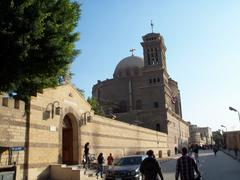 Saint George Church and Greek Orthodox Church in Cairo during December photowalk