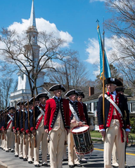 4th Battalion 3d U.S. Infantry Regiment on Lexington Battle Green April 18 2015