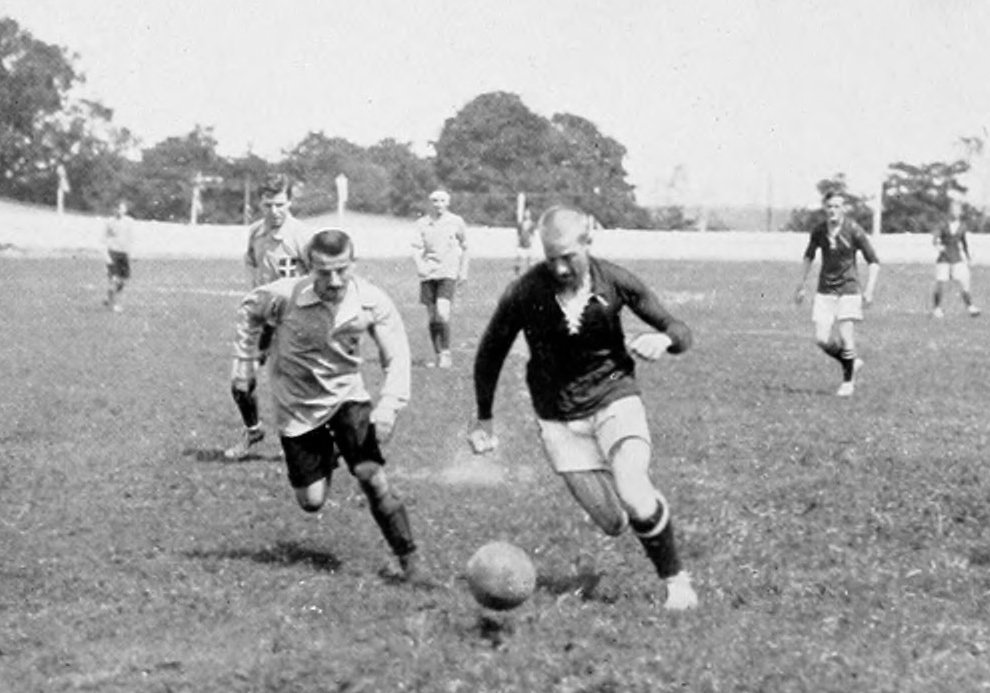 Football match between Finland and Italy at the 1912 Summer Olympics