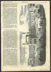 Illustrated newspaper page from Illustrirte Zeitung No. 0698 dated November 15, 1856