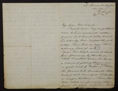 Handwritten letter from Catherine Philip to Amelia Walton-Weale dated November 13 in the 1800s
