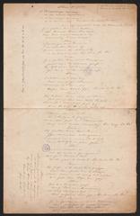 't Is vandage uw dag poem by Guido Gezelle handwritten on paper