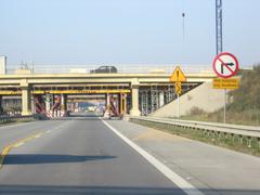 Construction of the road junction at the intersection of A4 and A8 highways in Poland
