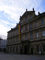 Entrance of Residenzmuseum at Neue Residenz in Bamberg