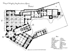 Historic Galician Savings Bank building designed by architect Julian Zachariewicz