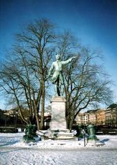 Statue of King Carl XII of Sweden in Kungsträdgården, Stockholm