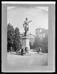Statue of Charles XII in Stockholm, Sweden