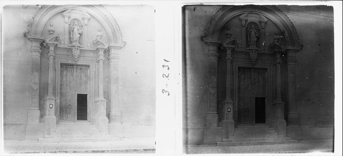 Facade of Santa Catalina Church in Palma de Mallorca