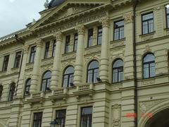 Historic townhouse in Vilnius with classic architecture