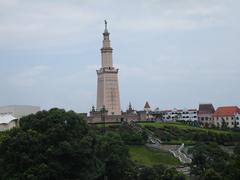 Replica of Lighthouse of Alexandria in The Window of the World cultural park, Changsha, China
