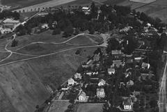 Ancient burial mounds at Gamla Uppsala, Sweden