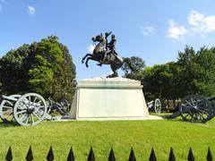 Andrew Jackson memorial sculpture in Lafayette Park, Washington, D.C.