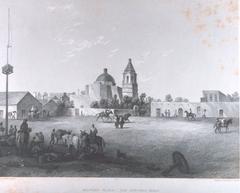 Military plaza in San Antonio Texas historic 1857