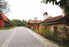 Mäster Pers gränd street in Vitabergsparken park, Södermalm, Stockholm