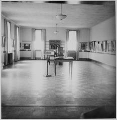 Interior of art exhibit room at Dillard University New Orleans