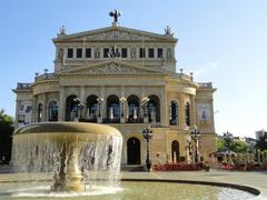 Alte Oper concert hall building in Frankfurt am Main Germany