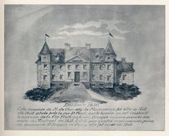 Résidence of Paul de Chomedey Sieur de Maisonneuve in 1650